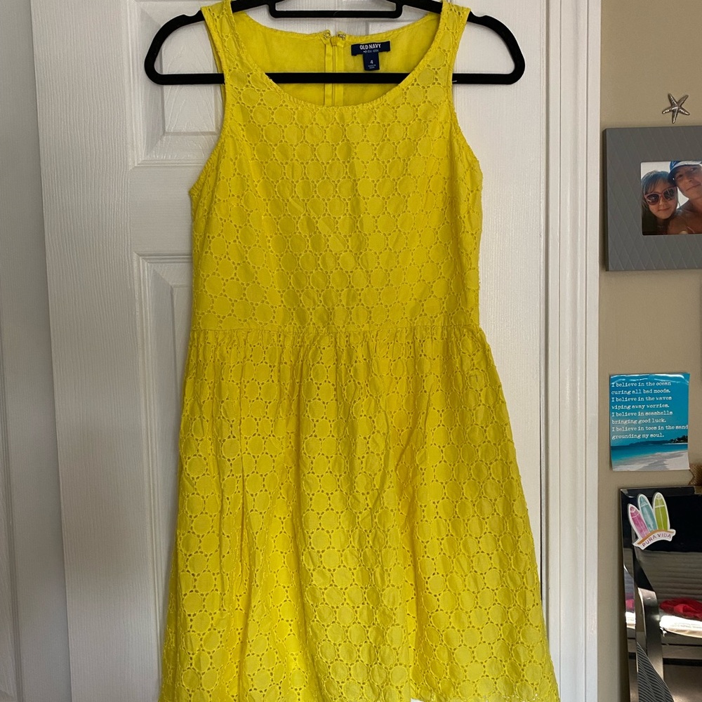 Eyelet dress